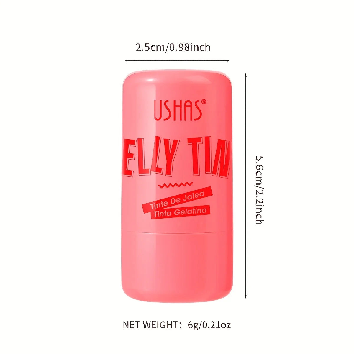 4 Colors Jelly Blush Stick Lip Balm Eyeshadow 3-in-1
