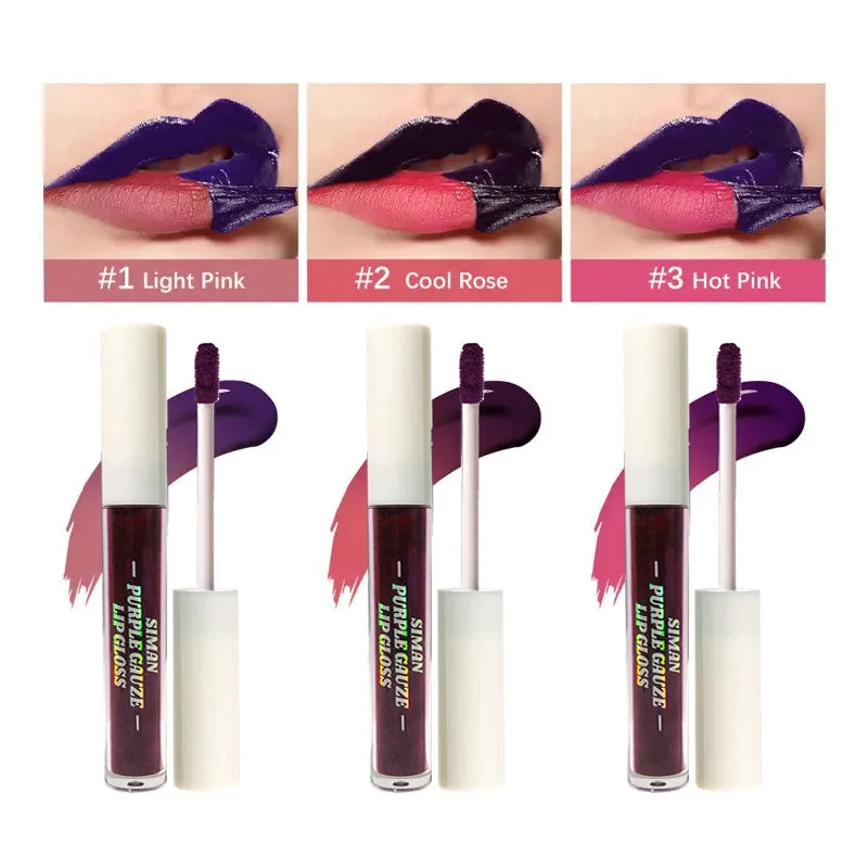 1/3 pcs peel off lip gloss