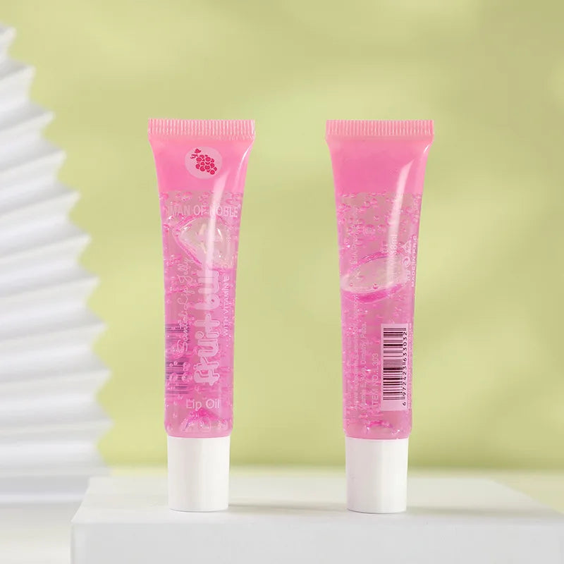 6Pcs Fruity Flavor Watery Glossy Lip Gloss Set