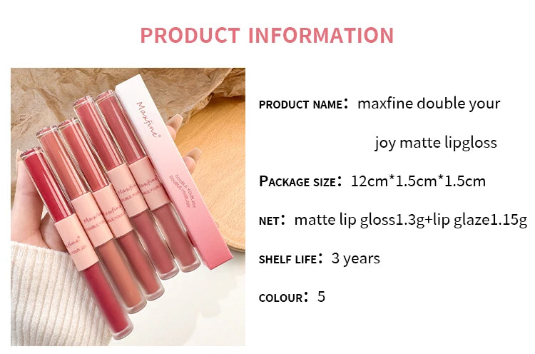 Double End Lip Glaze