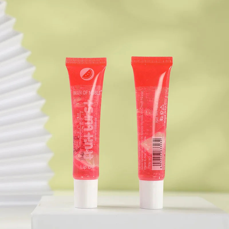 6Pcs Fruity Flavor Watery Glossy Lip Gloss Set
