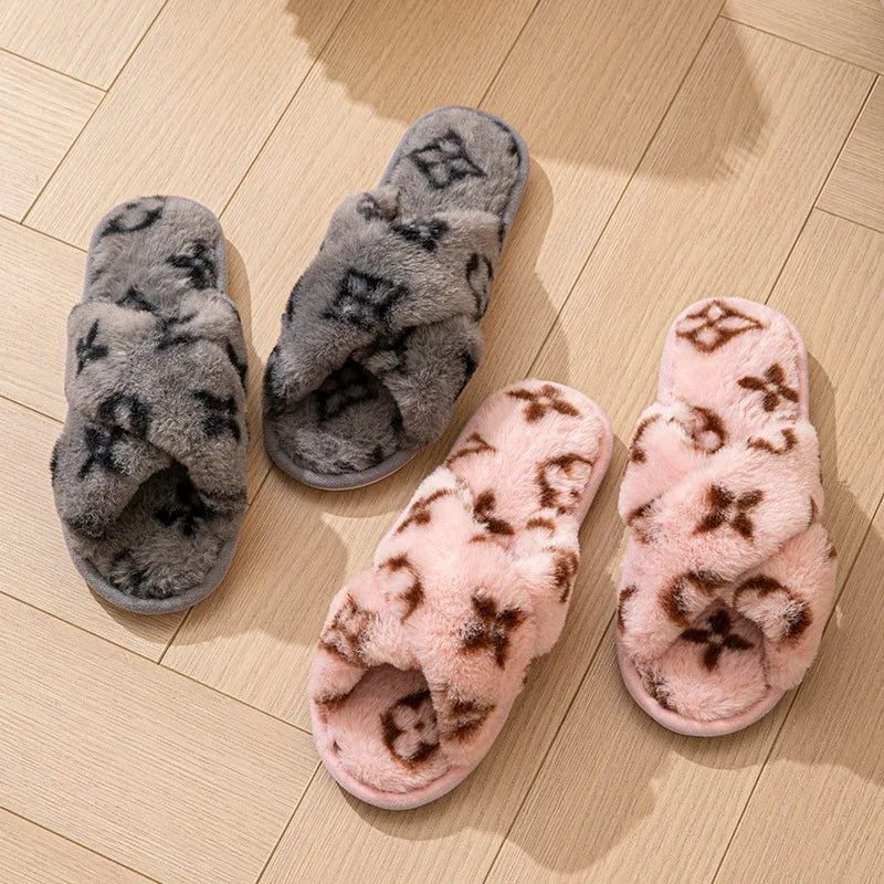 Fluffy Women's Slippers