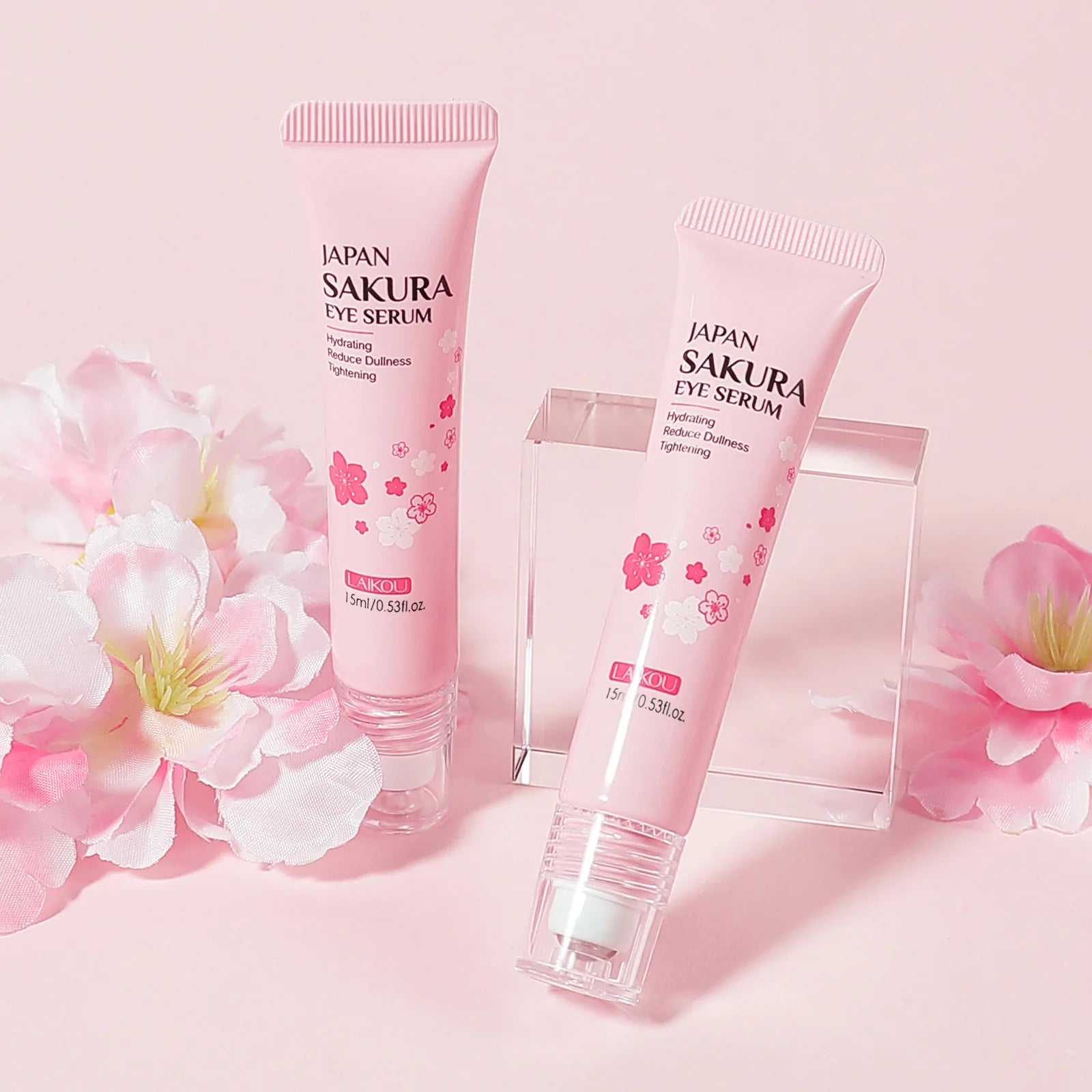 LAIKOU Sakura Eye Serum Roller Massage