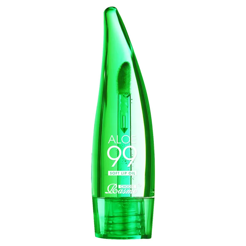 99% Aloe Vera Temperature - changing Lip Balm, Anti - dryness, Long - lasting Moisturizing, Transparent Liquid Lip Care Product