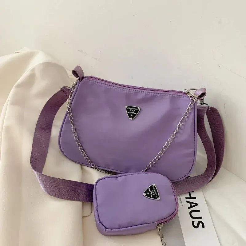 Nylon Crossbody Bag For Women Fashion