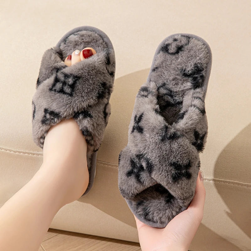 Fluffy Women's Slippers