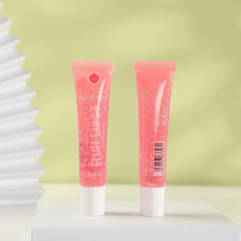 6Pcs Fruity Flavor Watery Glossy Lip Gloss Set