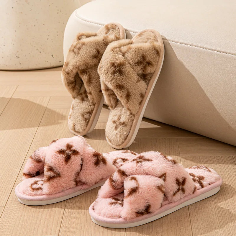 Fluffy Women's Slippers