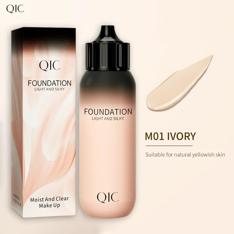 30ml Liquid Foundation Cream Waterproof Oil-control Cover Acne Base Cream