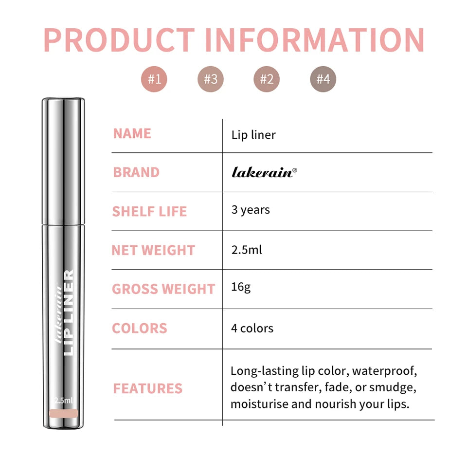 Waterproof Lip Liner Peel Off Tattoo Lip Gloss