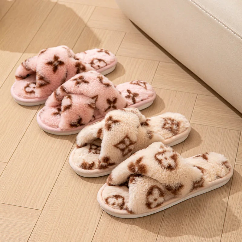 Fluffy Women's Slippers