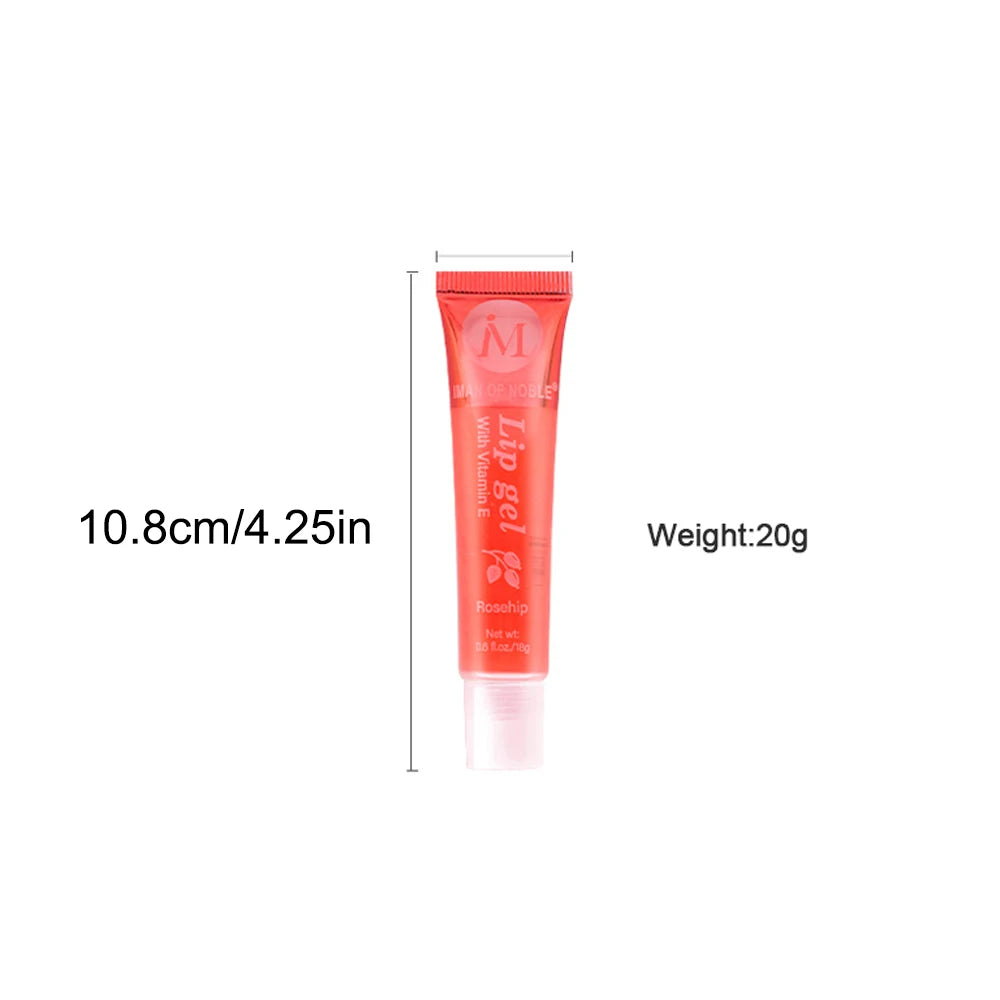 6Pcs Fruity Flavor Watery Glossy Lip Gloss Set