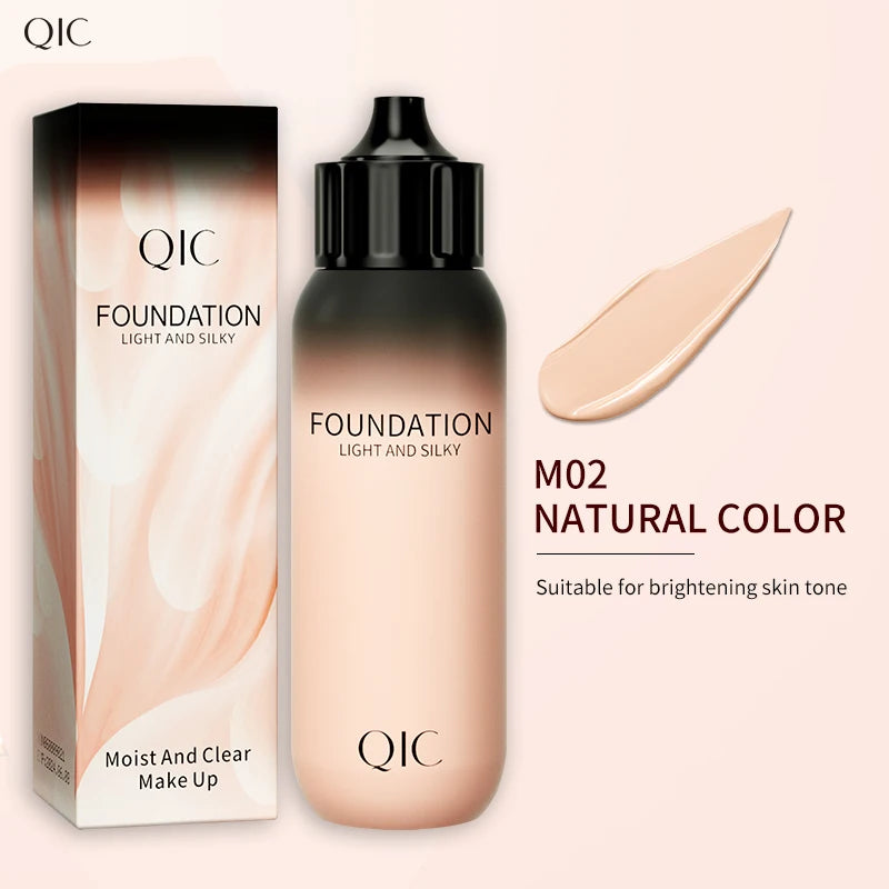 30ml Liquid Foundation Cream Waterproof Oil-control Cover Acne Base Cream