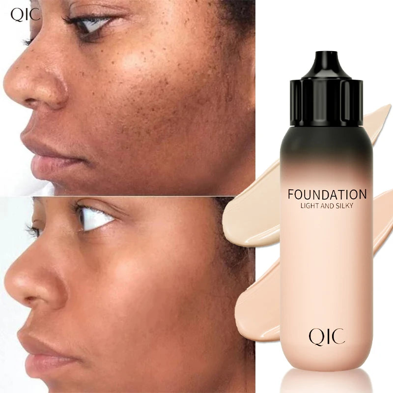 30ml Liquid Foundation Cream Waterproof Oil-control Cover Acne Base Cream