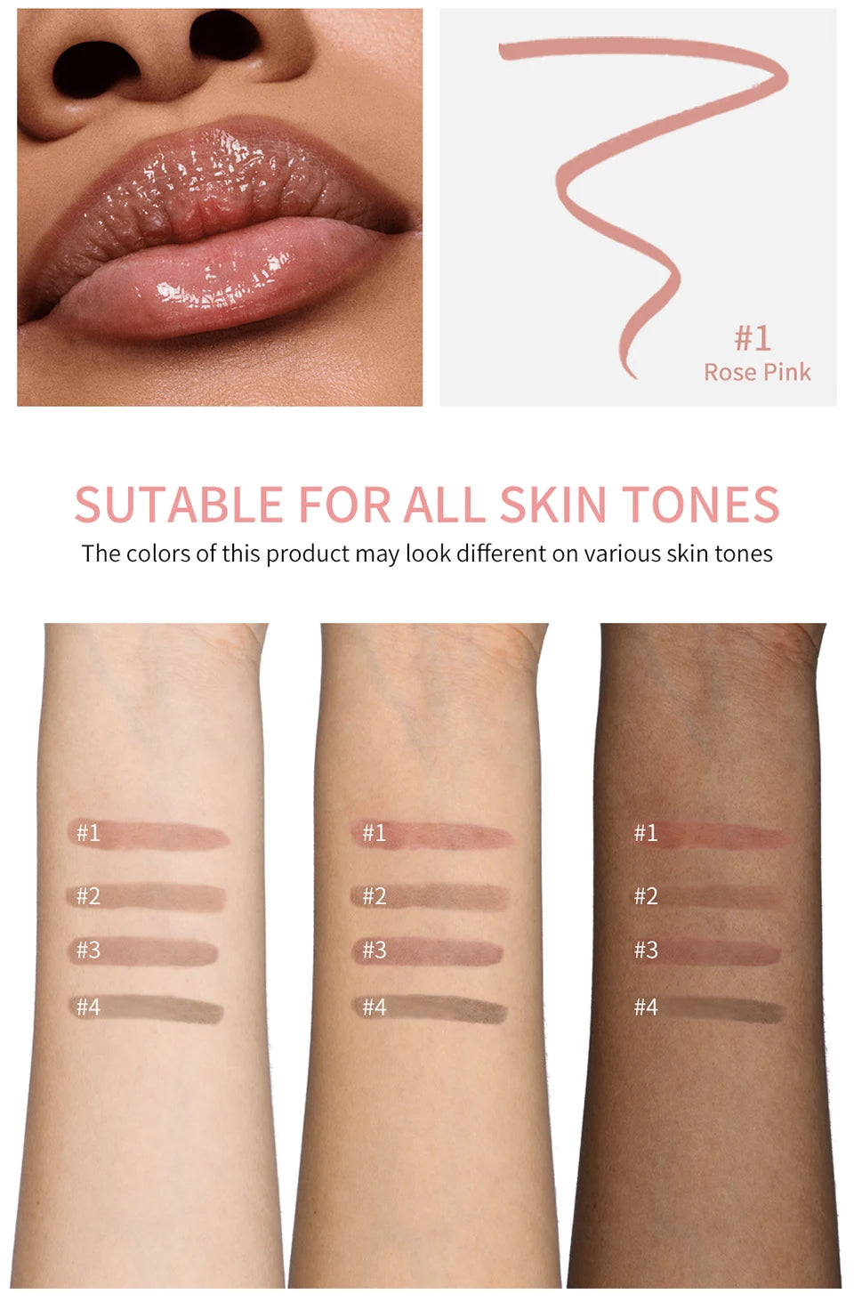 Waterproof Lip Liner Peel Off Tattoo Lip Gloss