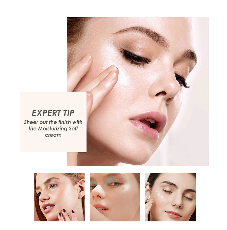 30ml Liquid Foundation Cream Waterproof Oil-control Cover Acne Base Cream