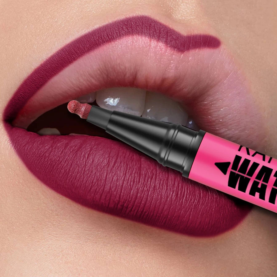 1PC Liquid Matte12-Color Lipliner Pencil Waterproof