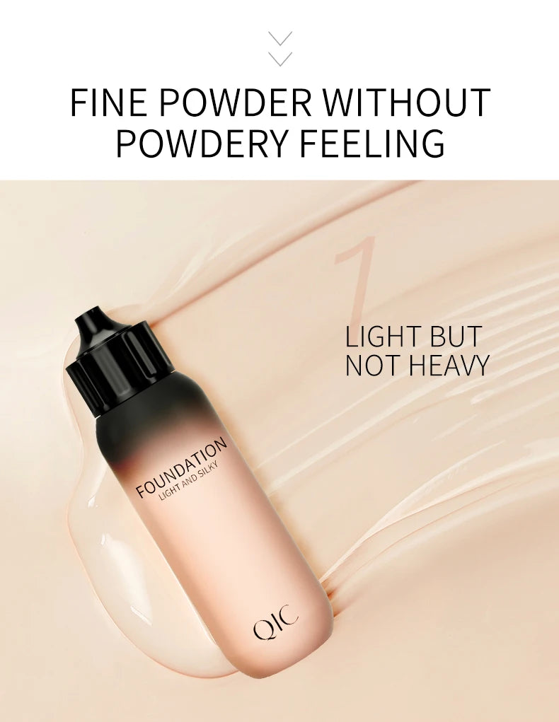 30ml Liquid Foundation Cream Waterproof Oil-control Cover Acne Base Cream