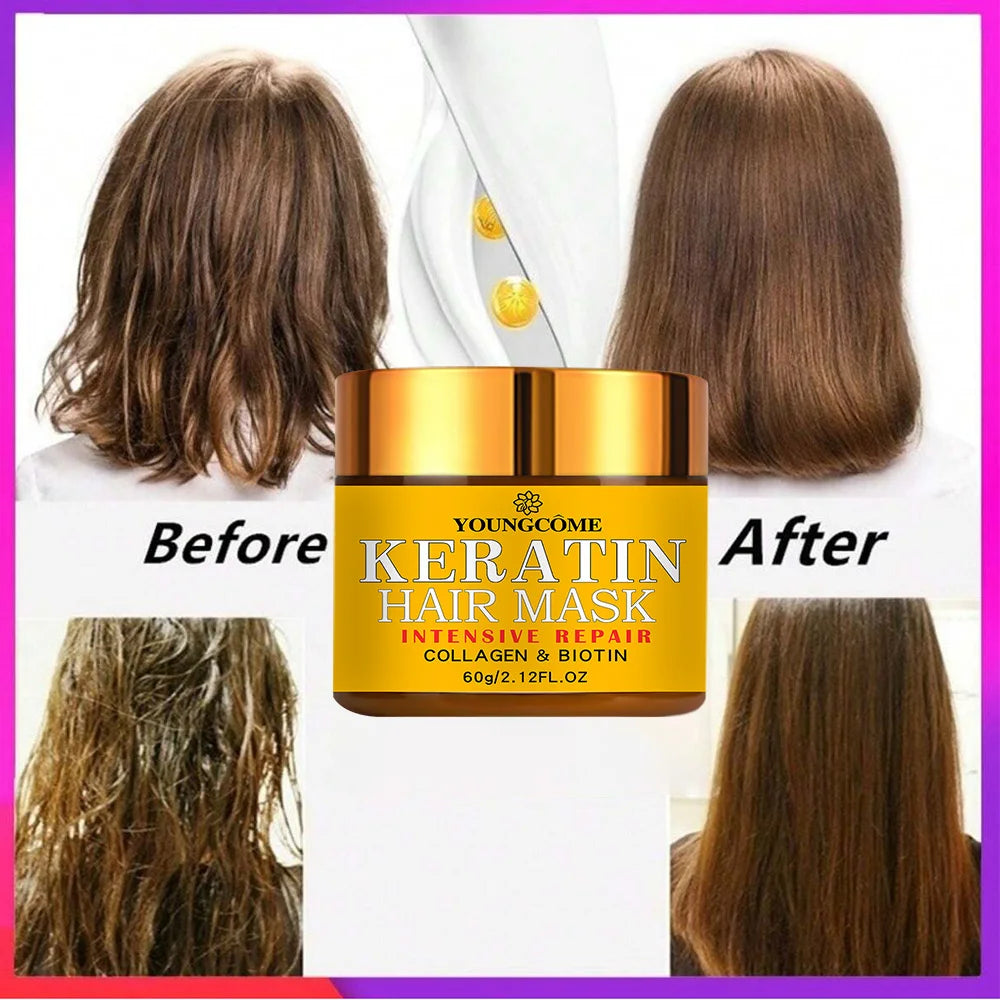 Hair Repairs Hair Mask Biotin Collagen Keratin