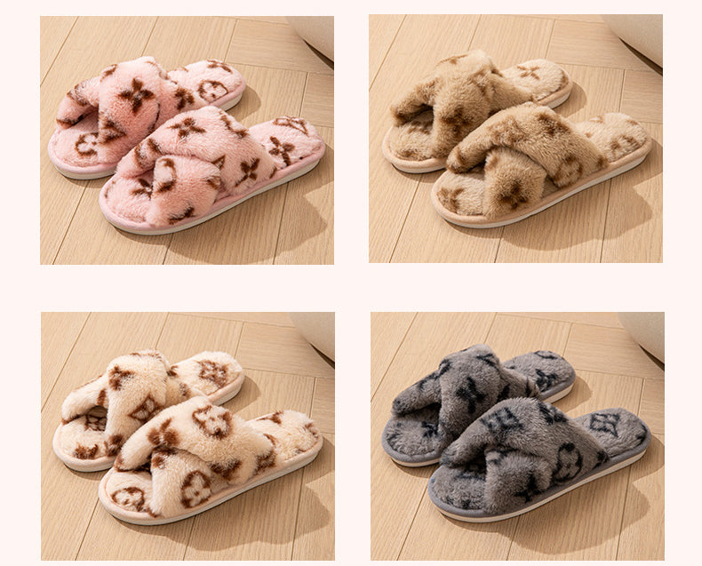 Fluffy Women's Slippers