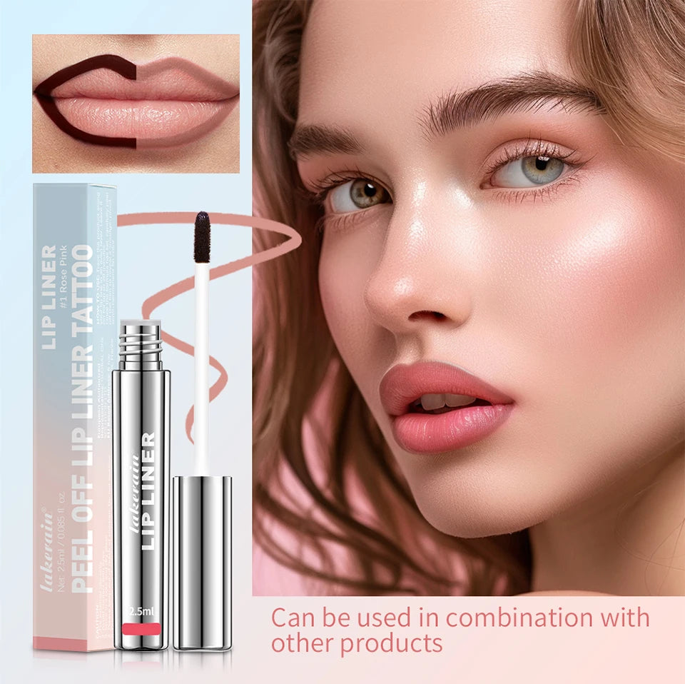Waterproof Lip Liner Peel Off Tattoo Lip Gloss