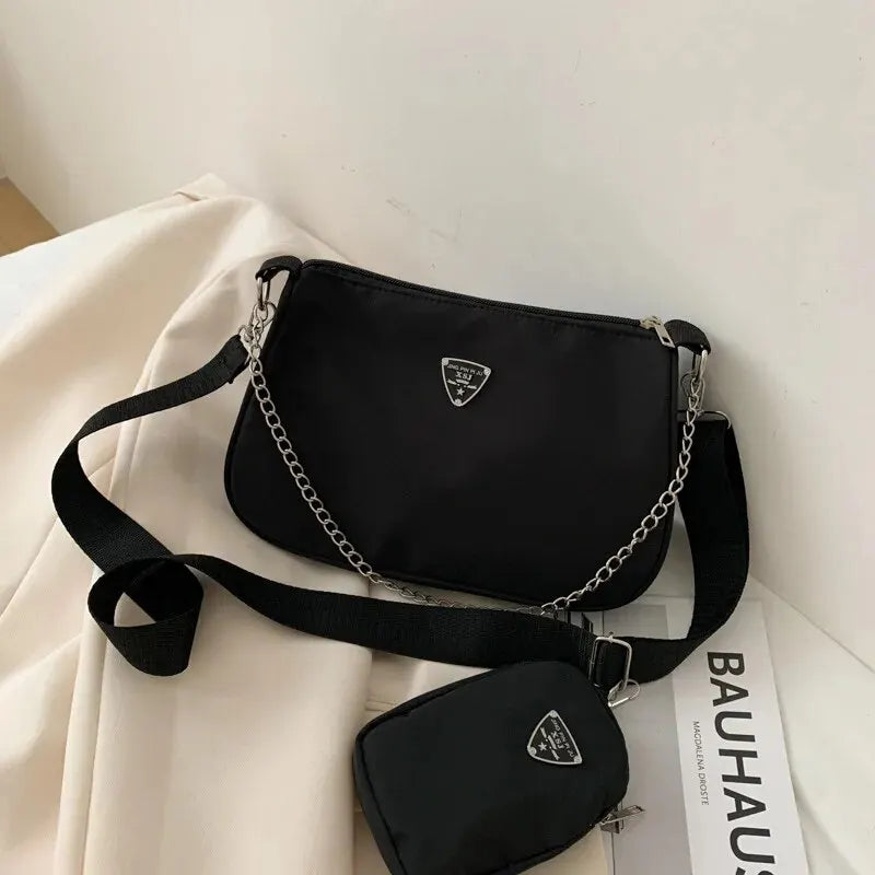Nylon Crossbody Bag For Women Fashion