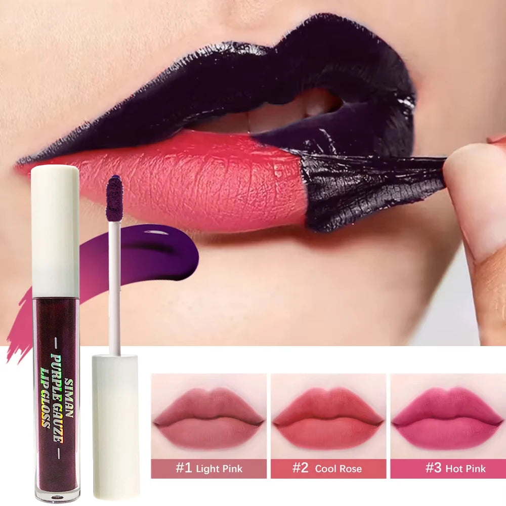 1/3 pcs peel off lip gloss