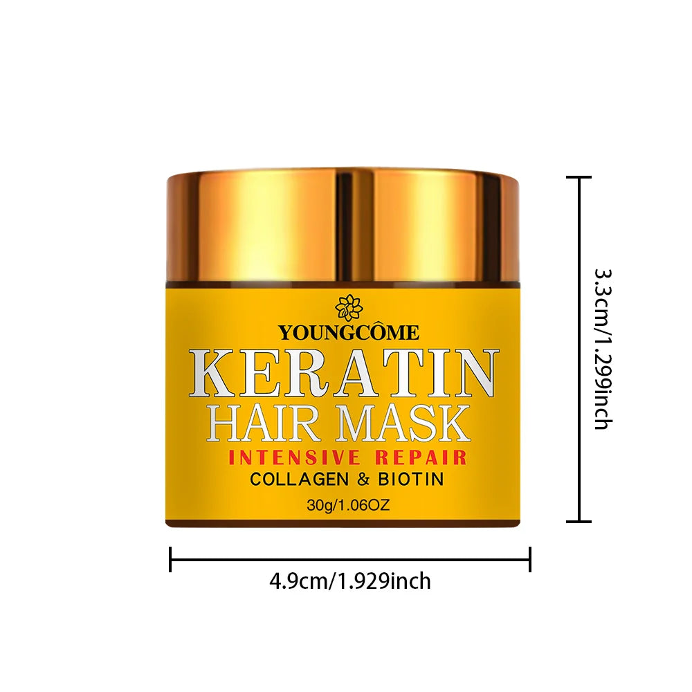 Hair Repairs Hair Mask Biotin Collagen Keratin