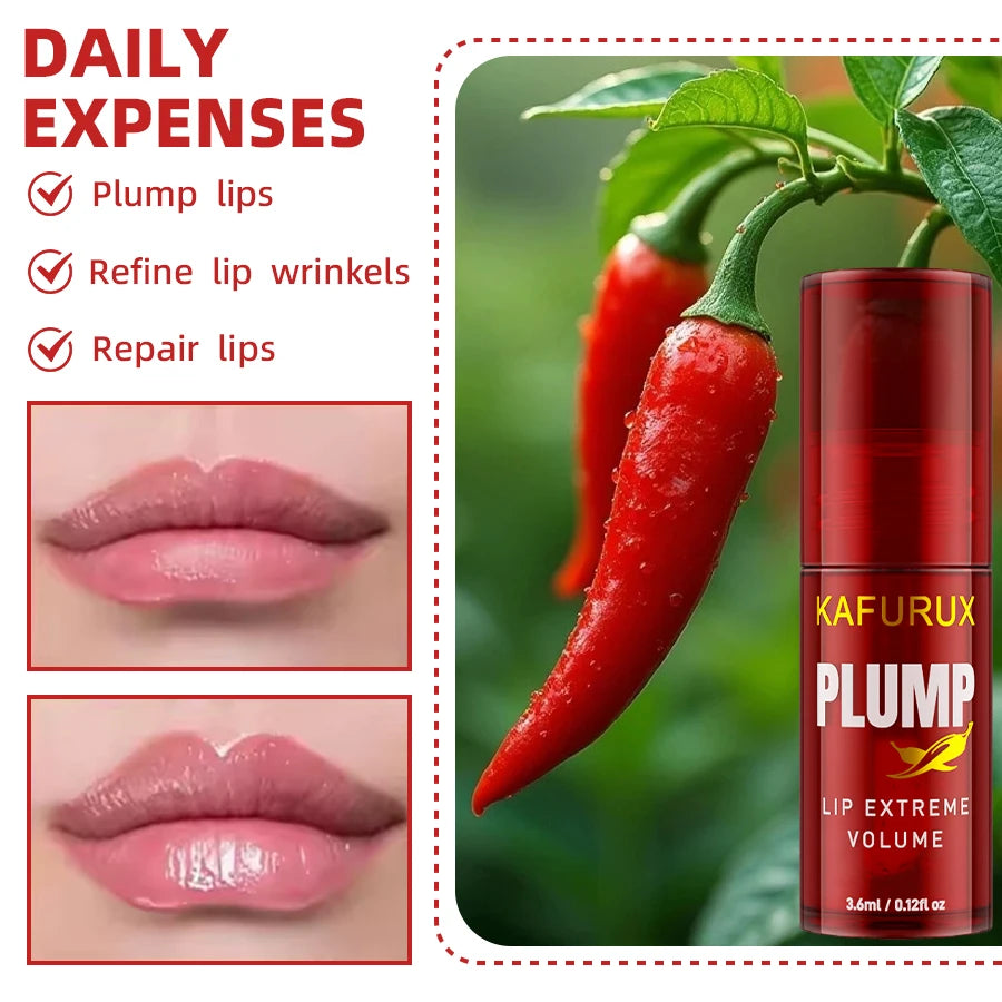 1PC Lip Plump Long Lasting Lip Oil