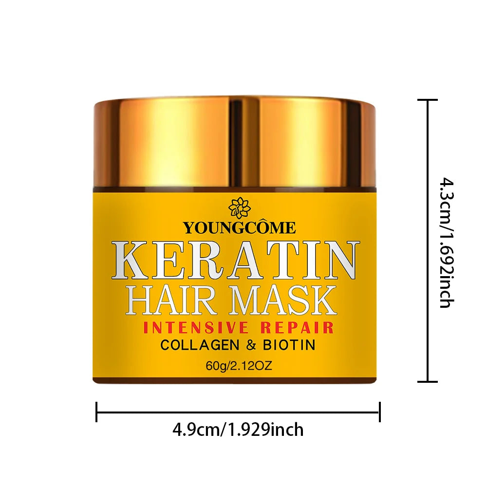 Hair Repairs Hair Mask Biotin Collagen Keratin