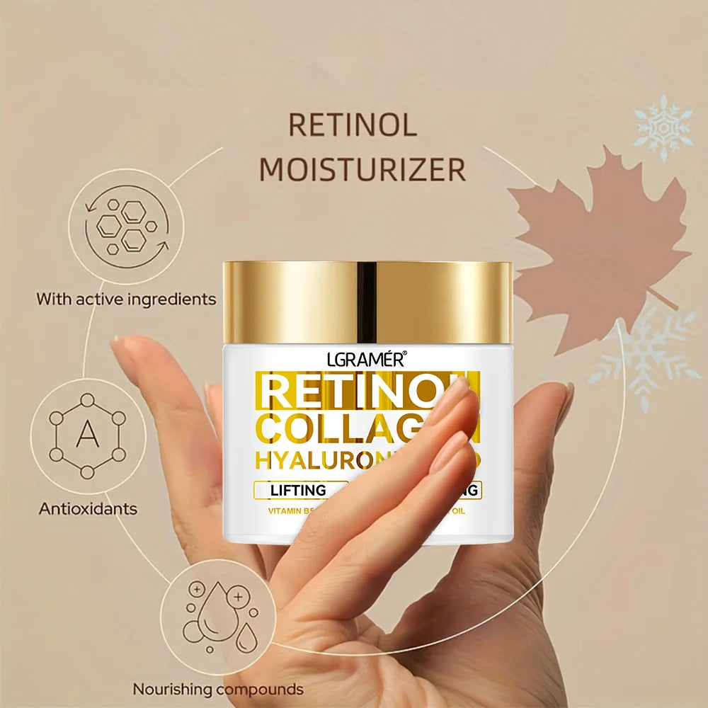 Retinol Face Cream Moisturizing Wrinkle Remover