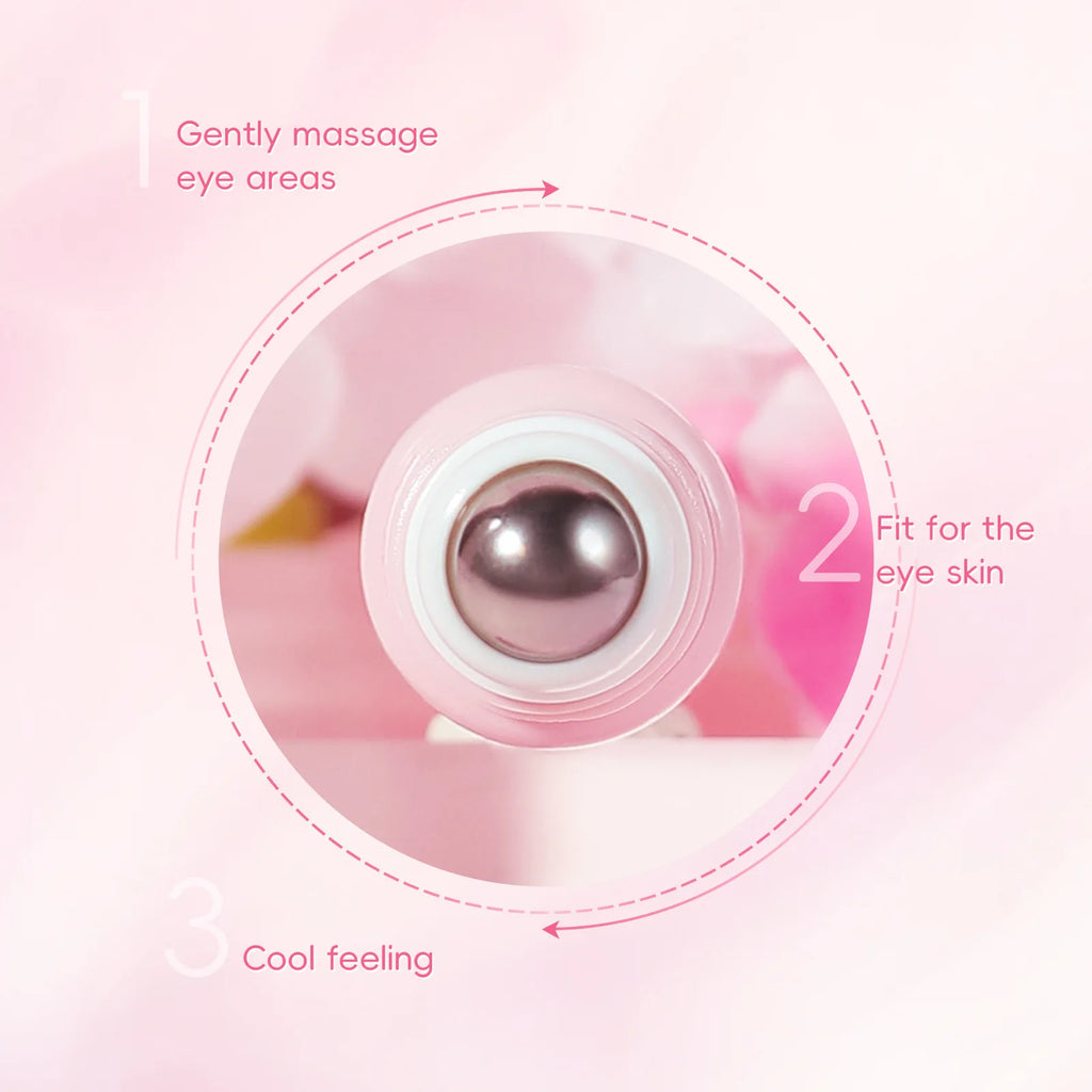 LAIKOU Sakura Eye Serum Roller Massage