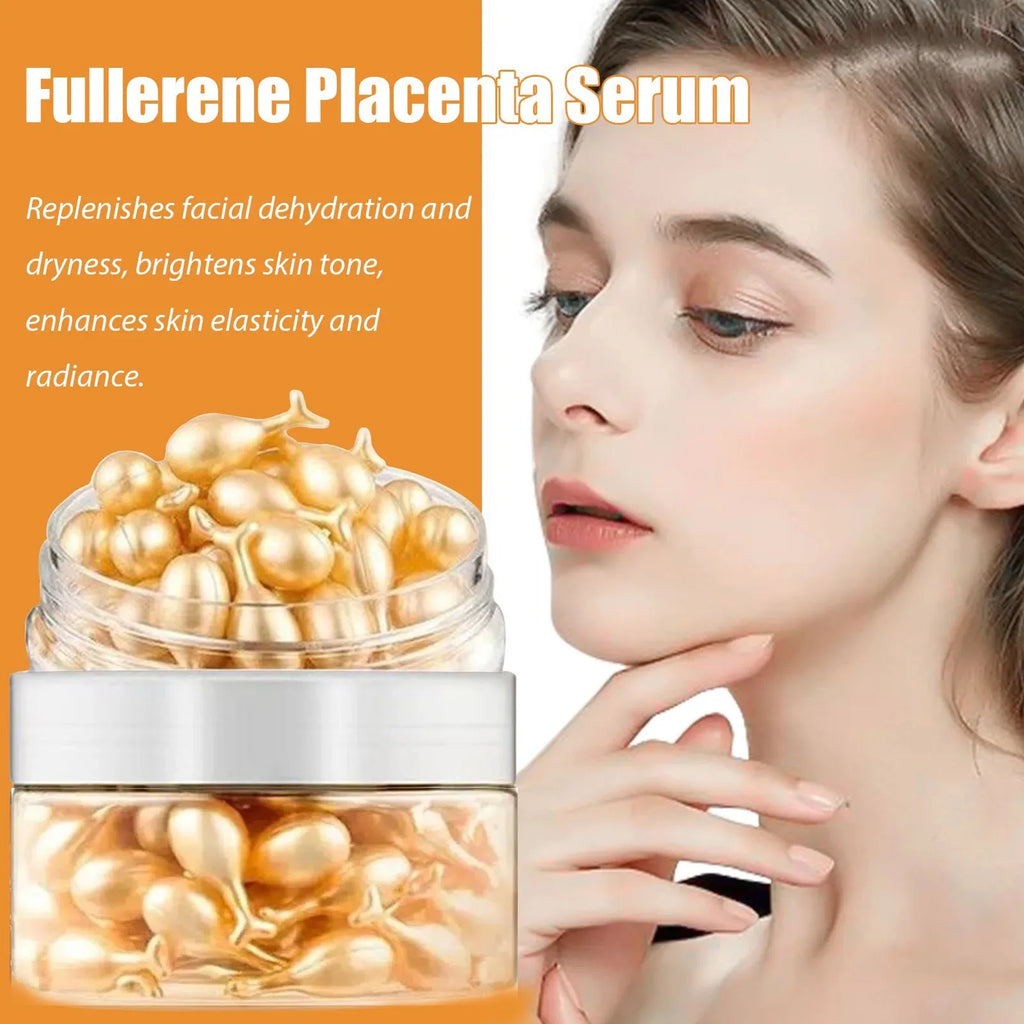 50Pcs Collagen Face Care Capsules Serum Spot Acne Wrinkle Remover