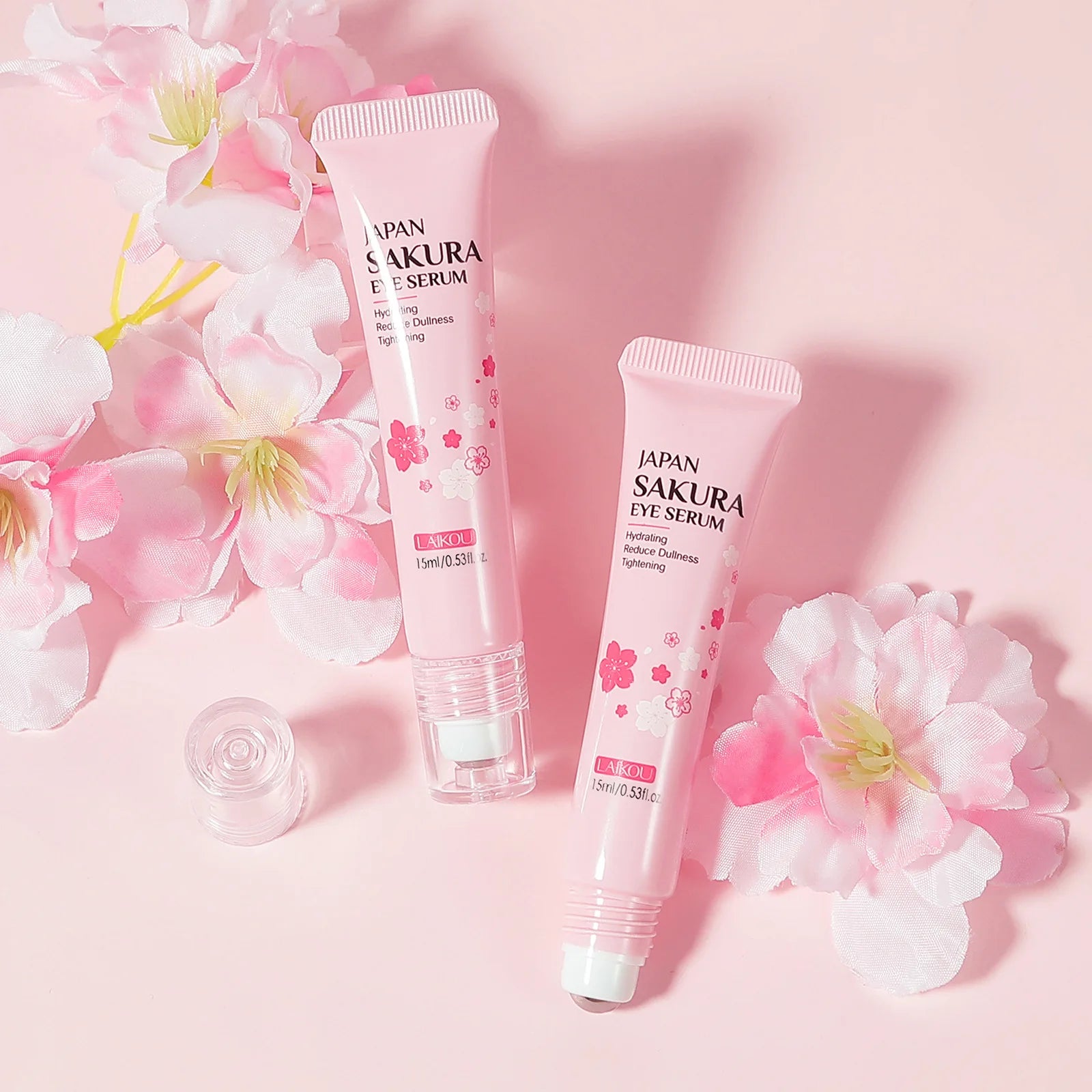 LAIKOU Sakura Eye Serum Roller Massage