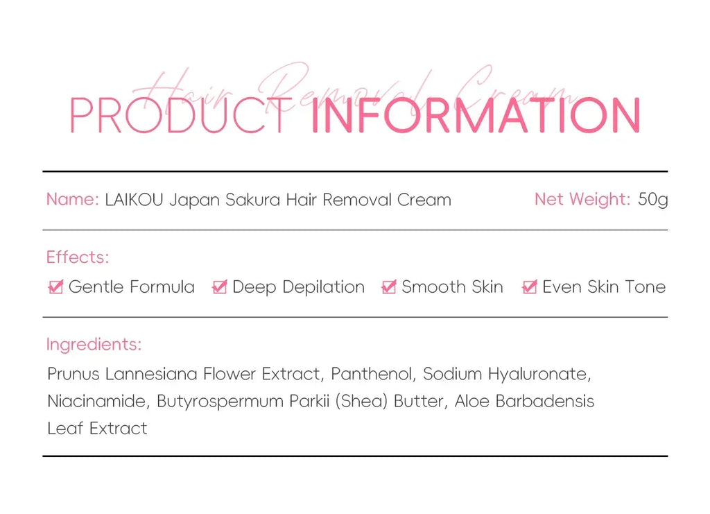 Hair Removal Cream